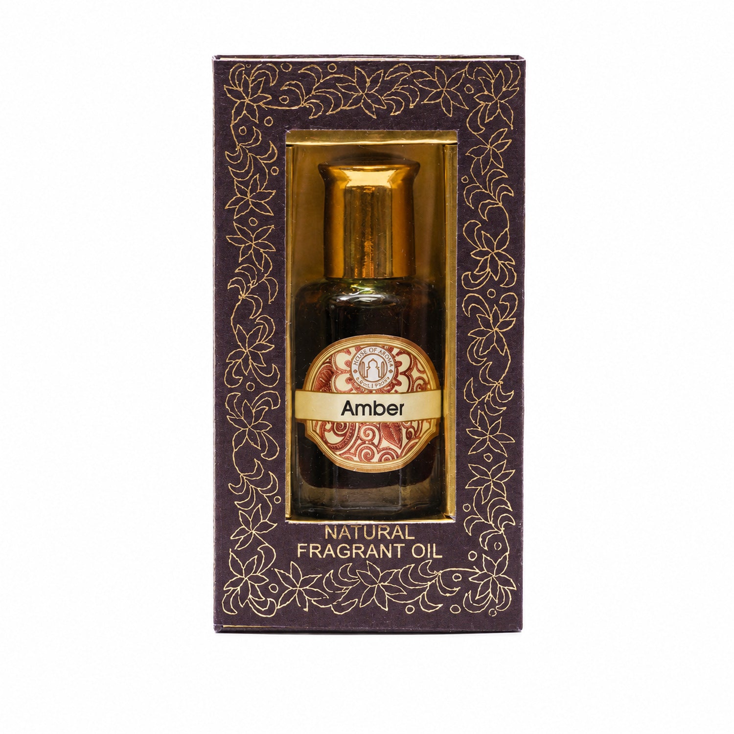 Song of India Natural Perfume Oil – Amber | 10ml Roll-On Perfume Oil