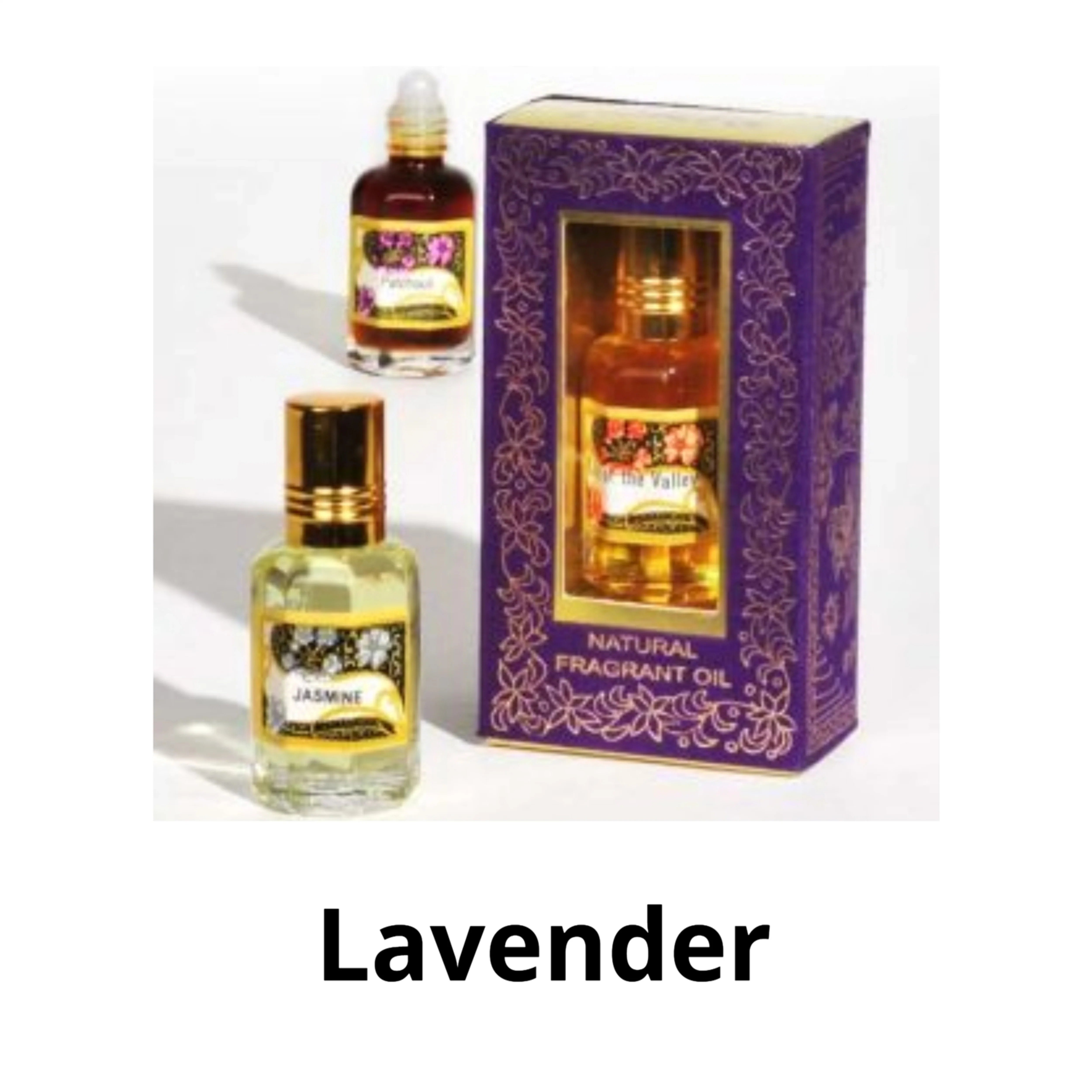 Lavender - 10ml Roll-on Natural Perfume Oil