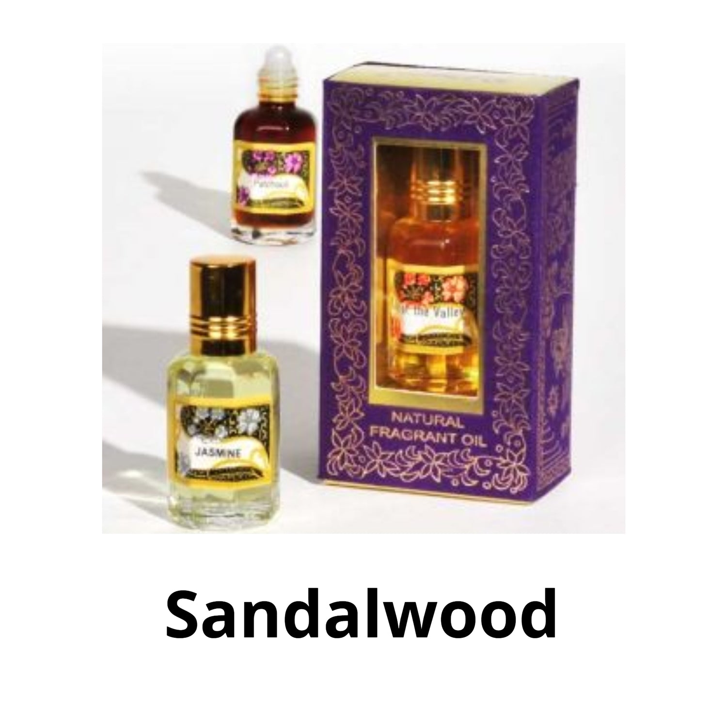 Sandalwood - 10ml Roll-on Natural Perfume Oil