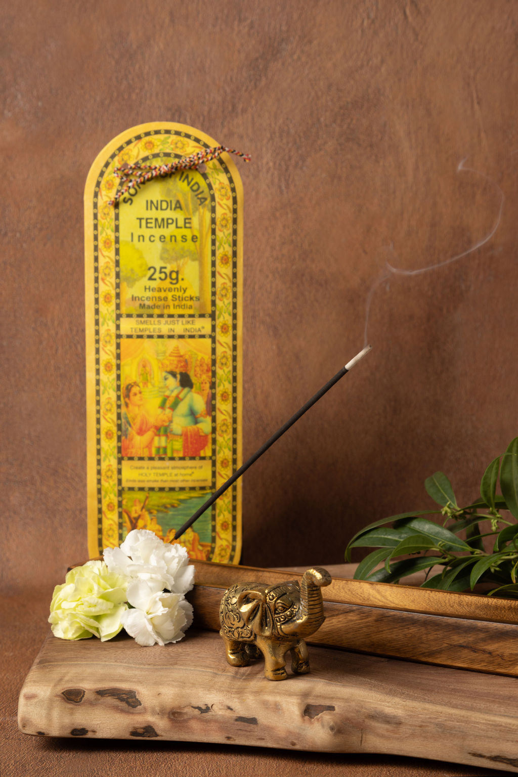 India Temple Incense Sticks 25g Pack of 2