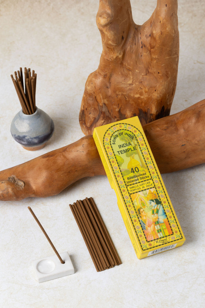 India Temple Bambooless Incense Sticks