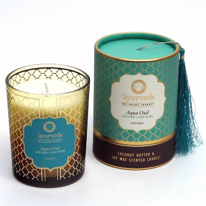 Ayurveda Candle - Aqua Oud