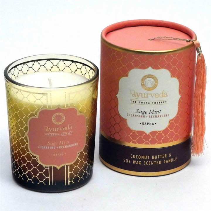 Ayurveda Candle - Sage Mint