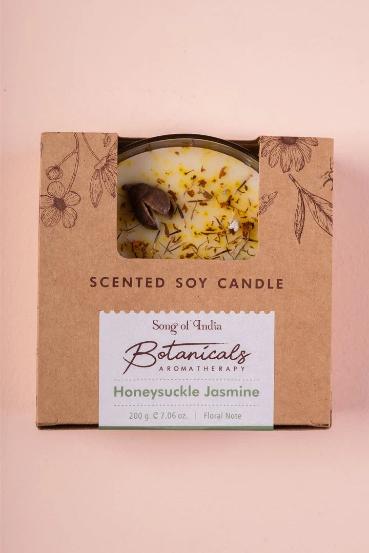 Botanical 3- Wick Candle Honeysuckle Jasmine