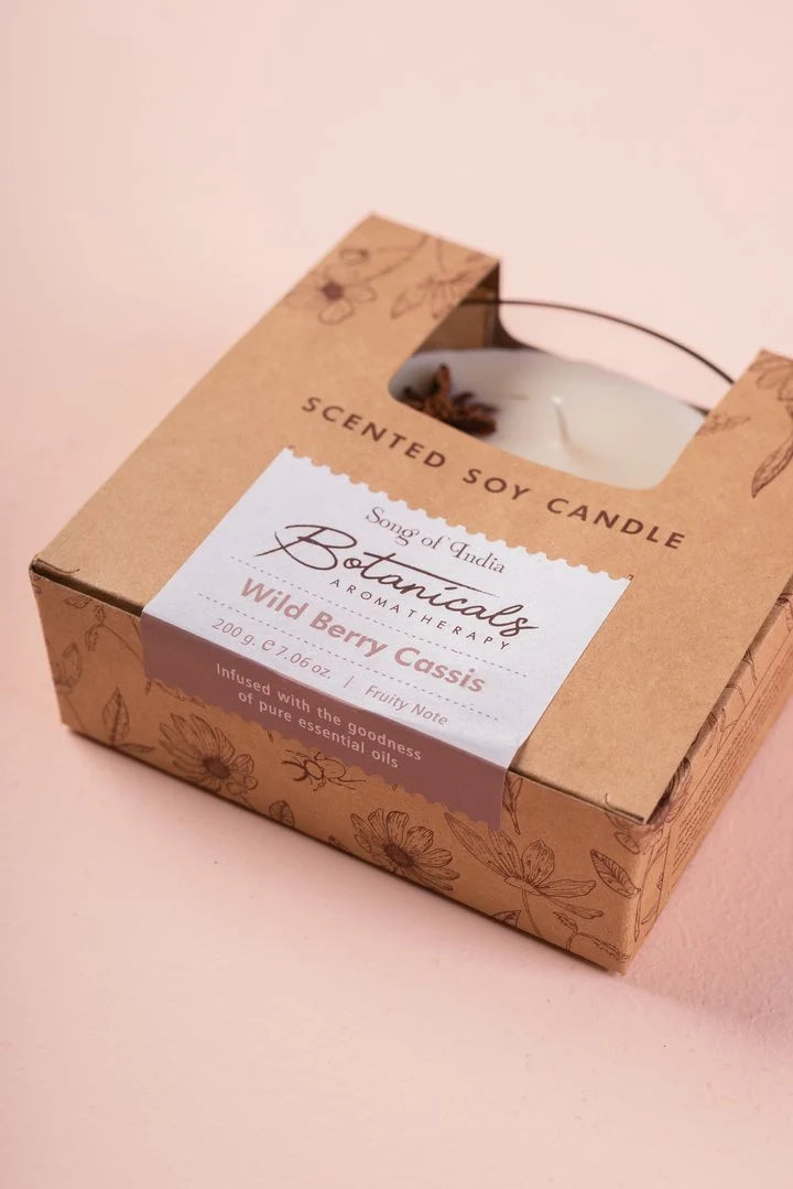 Botanical 3- Wick Candle Wild Berry