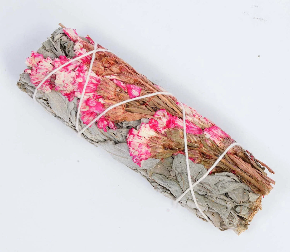 White Sage - Pink Flower