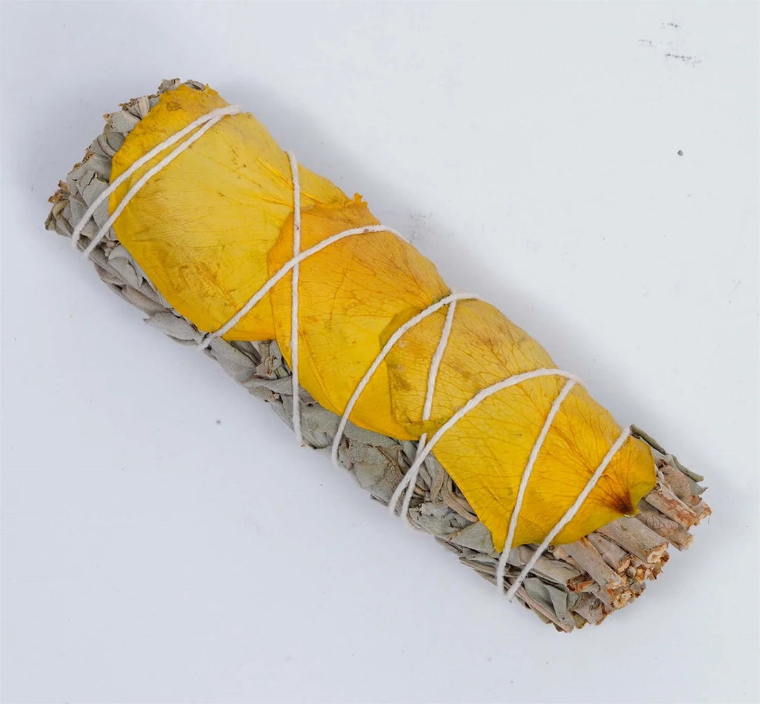 White Sage - Yellow Rose