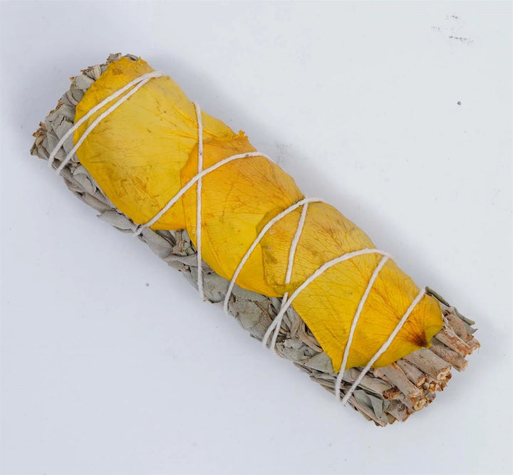 White Sage - Yellow Rose