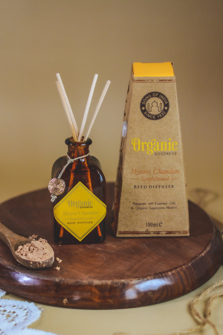 Organic Goodness Reed Diffuser - Sandalwood