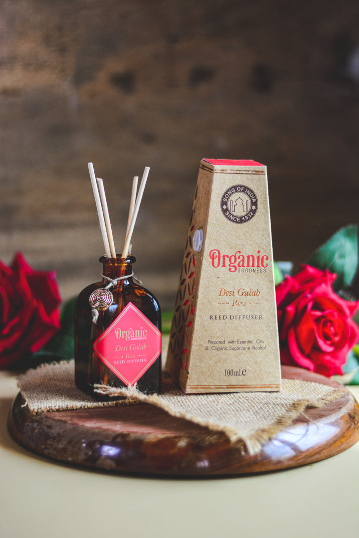 Organic Goodness Reed Diffuser - Rose