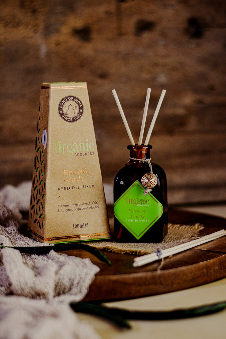 Organic Goodness Reed Diffuser - Patchouli Vanilla