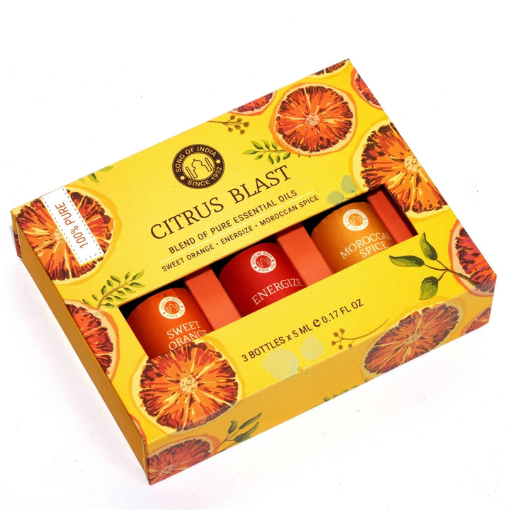 Citrus Blast - Essential Oil Blends Gift Set