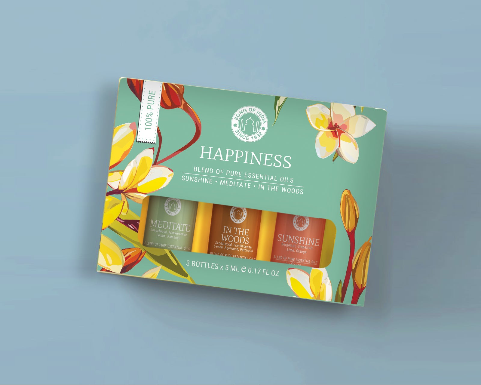 Happiness - Essential Oil Blends Gift Set
