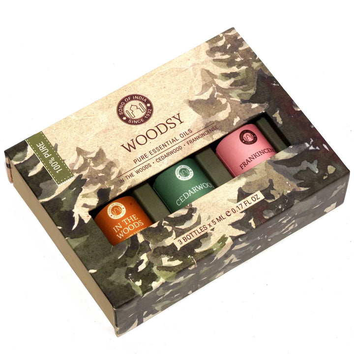Woodsy - Essential Oil Blends Gift Set