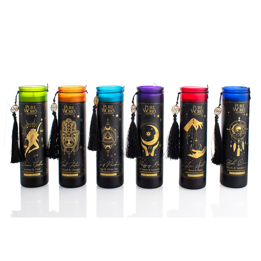 Esoteric- Boho Dream Tall Candle - Myrrh & Sandalwood