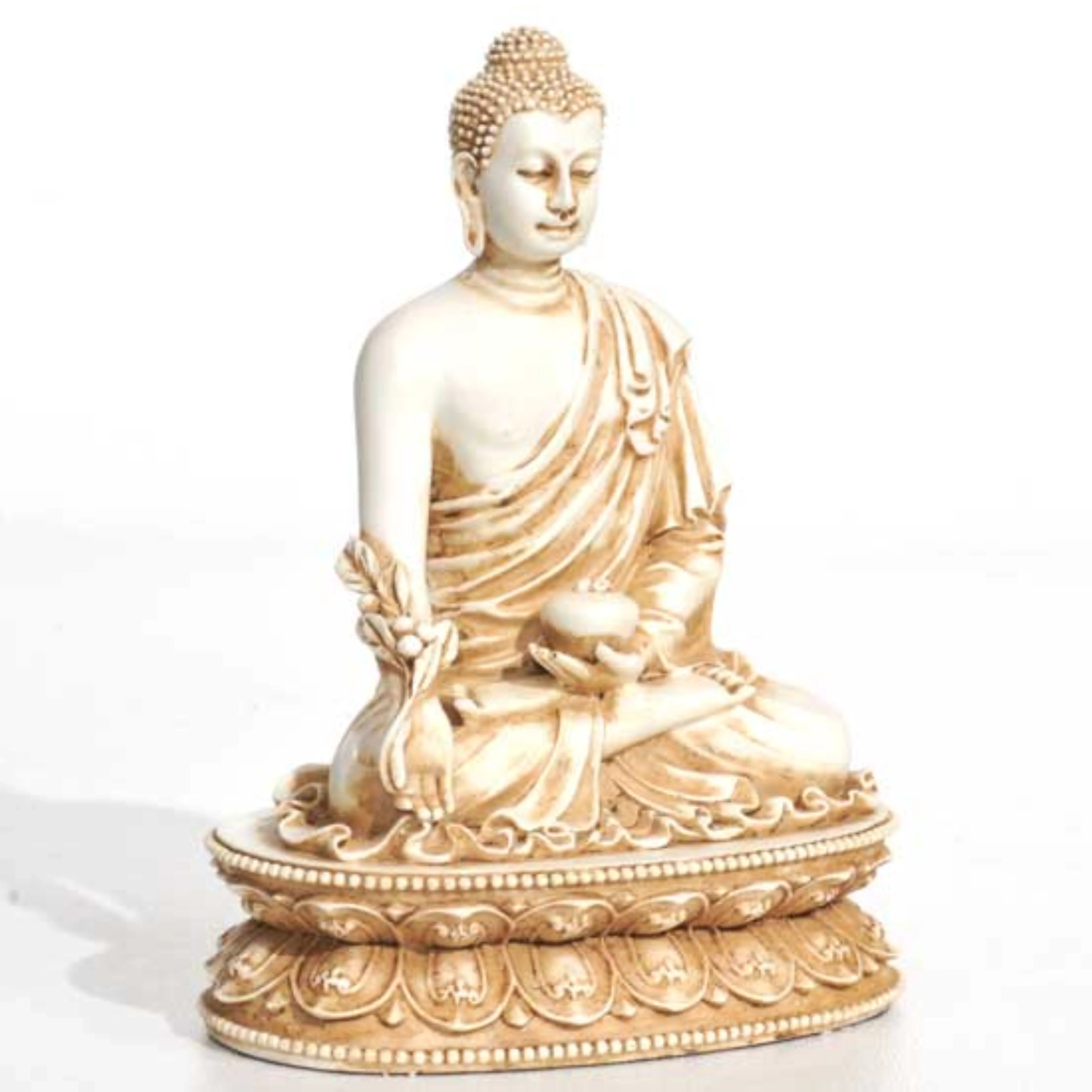 Medicine Buddha - Antique Ivory