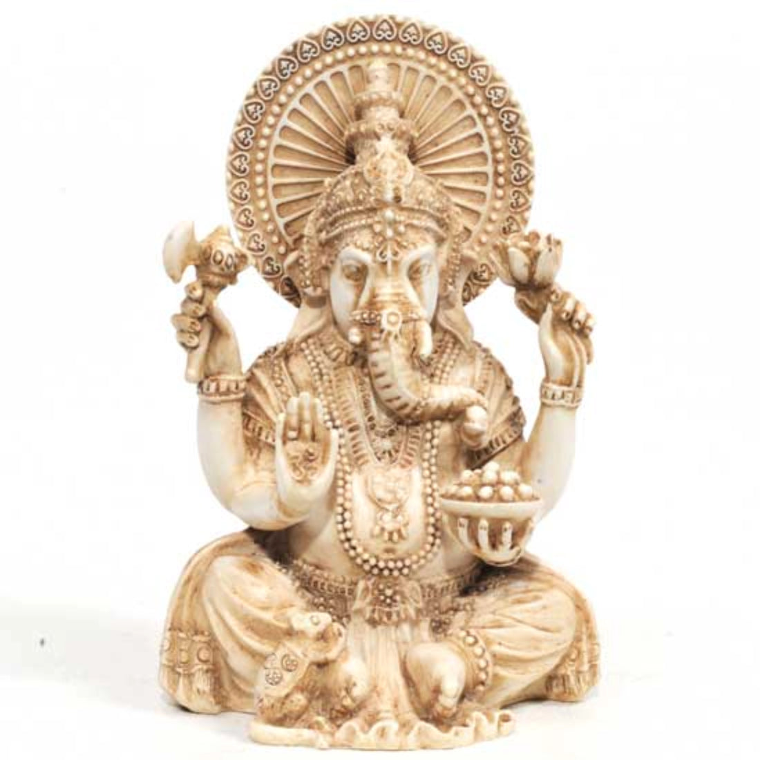 Ganesha in Ivory Finish