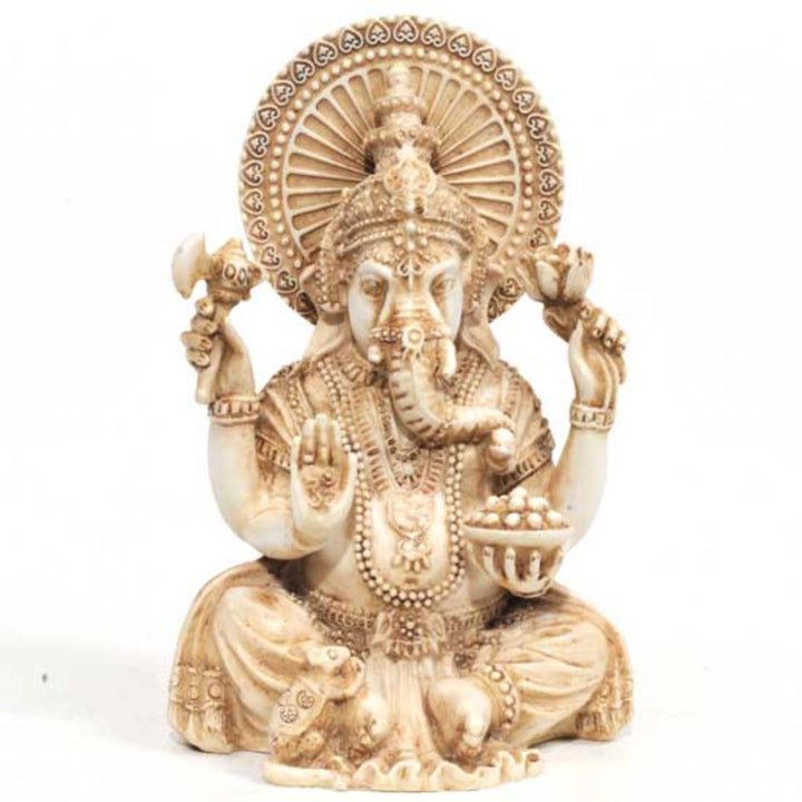 Ganesha in Ivory Finish