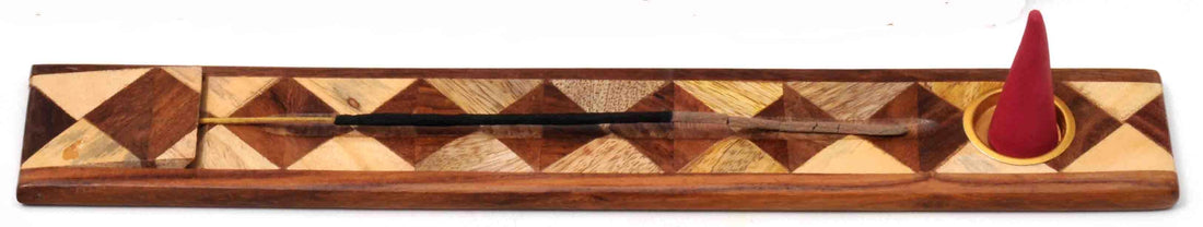 Wood Inlaid adjustable burner