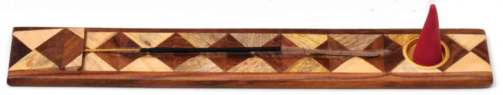 Wood Inlaid adjustable burner