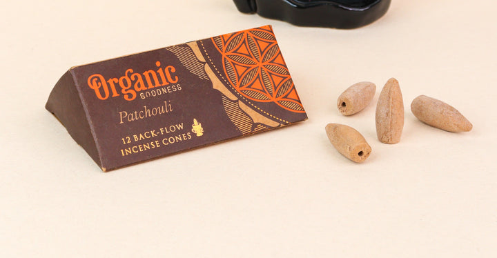 Organic Goodness Backflow Cones - Patchouli