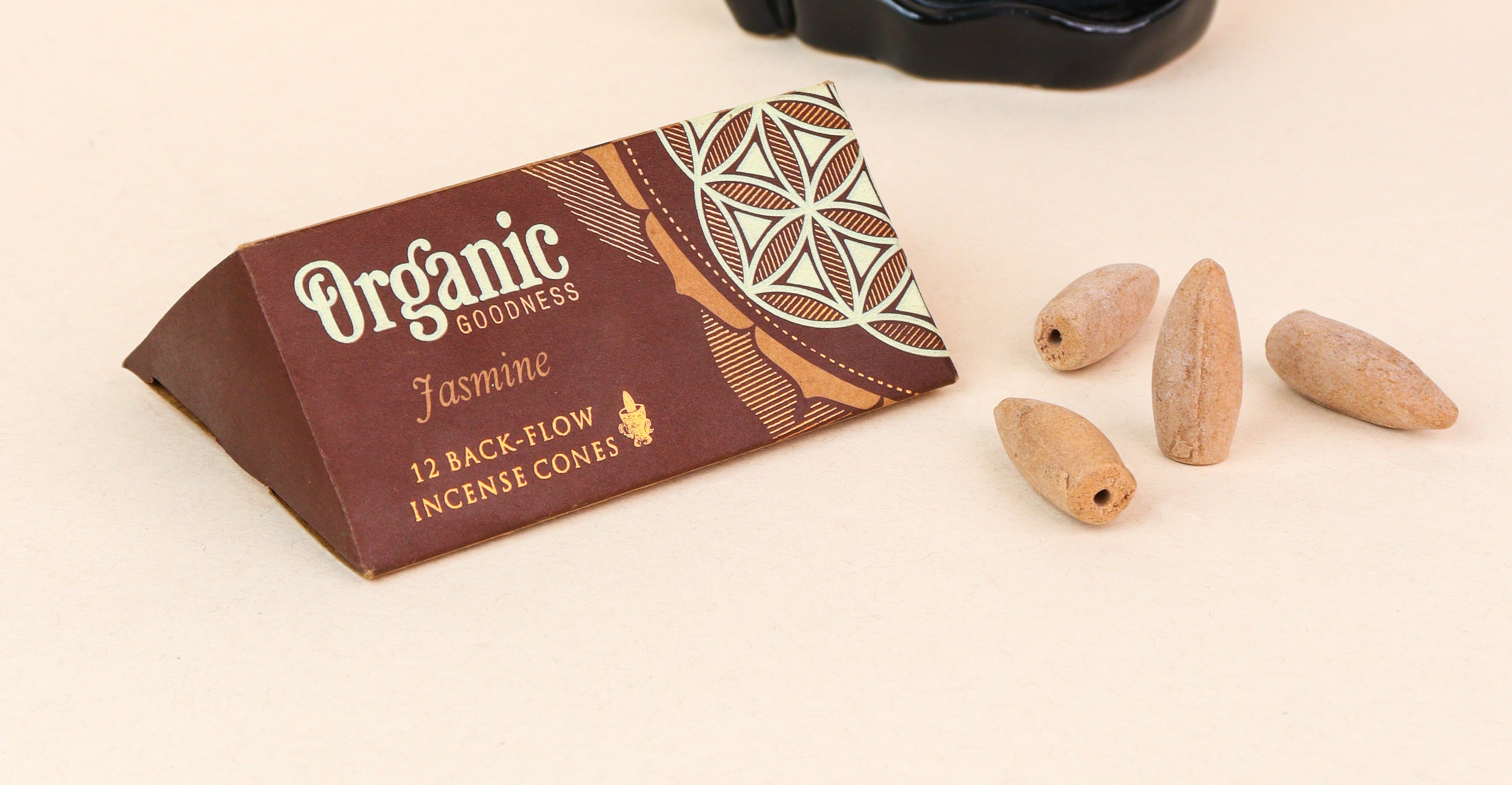 Organic Goodness Backflow Cones - Jasmine
