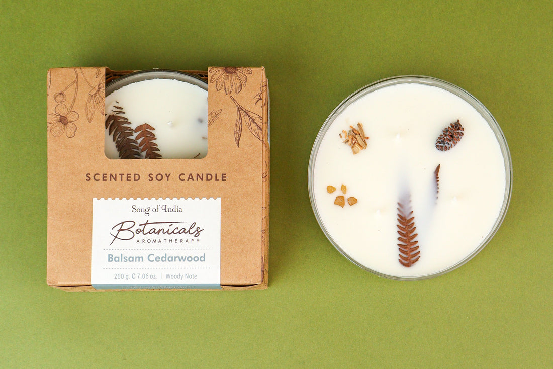 Botanical 3- Wick Candle Cedarwood
