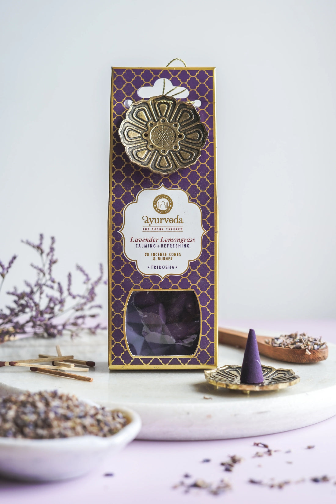 Ayurveda Cones - Lavender Lemongrass