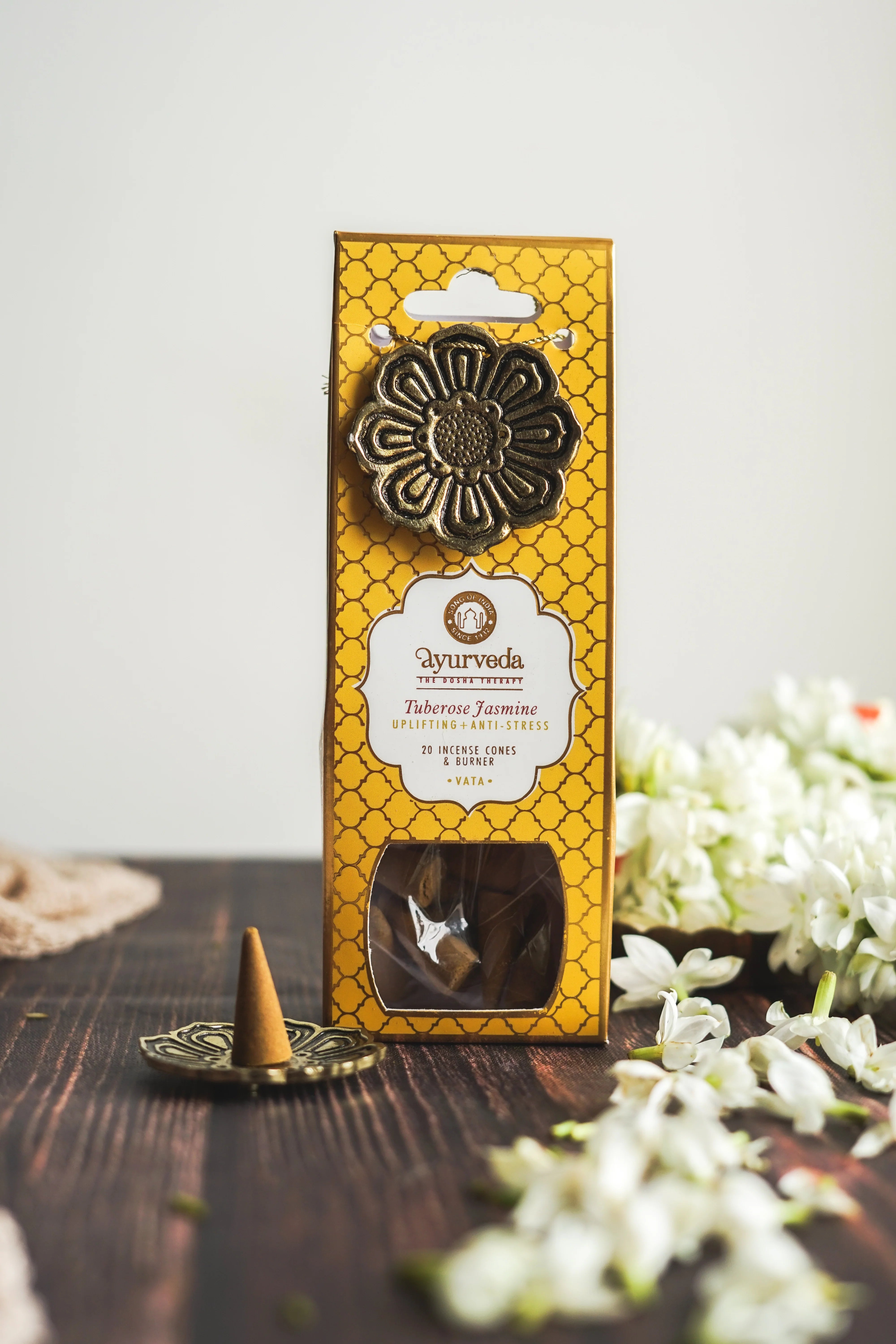Ayurveda Cones - Tuberose Jasmine