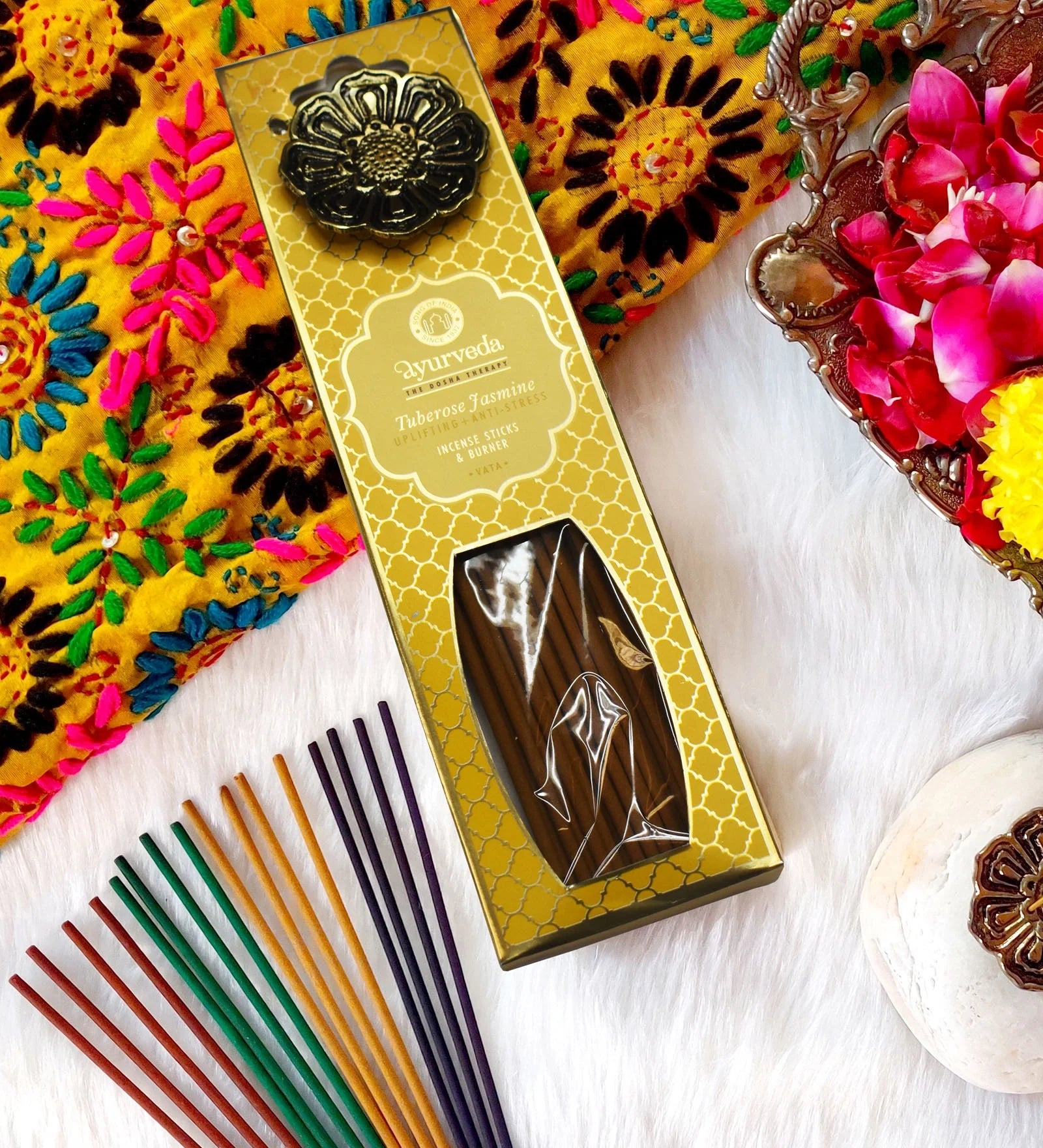 Ayurveda Incense - Tuberose Jasmine