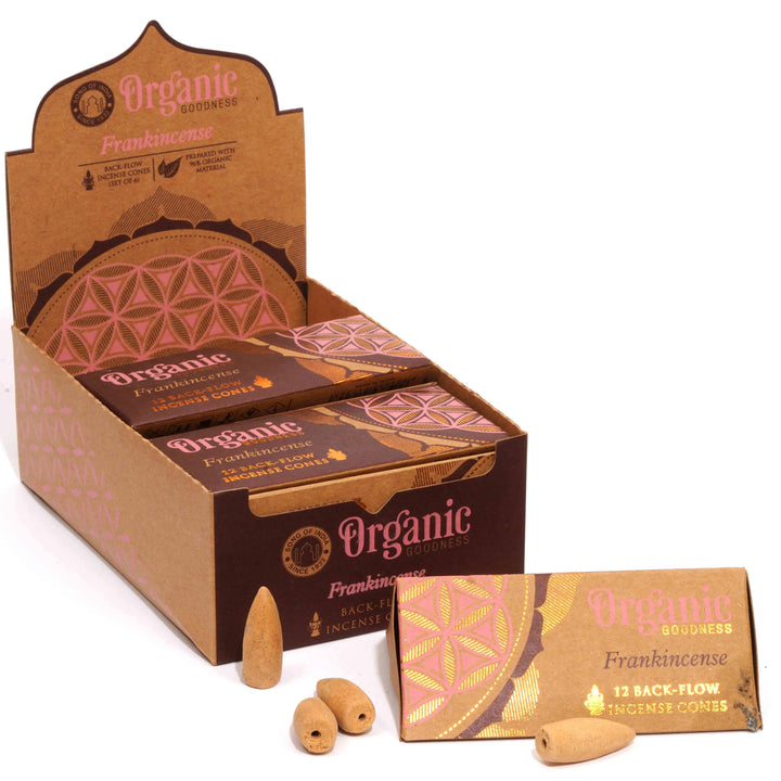 Organic Goodness Backflow Cones - Frankincense