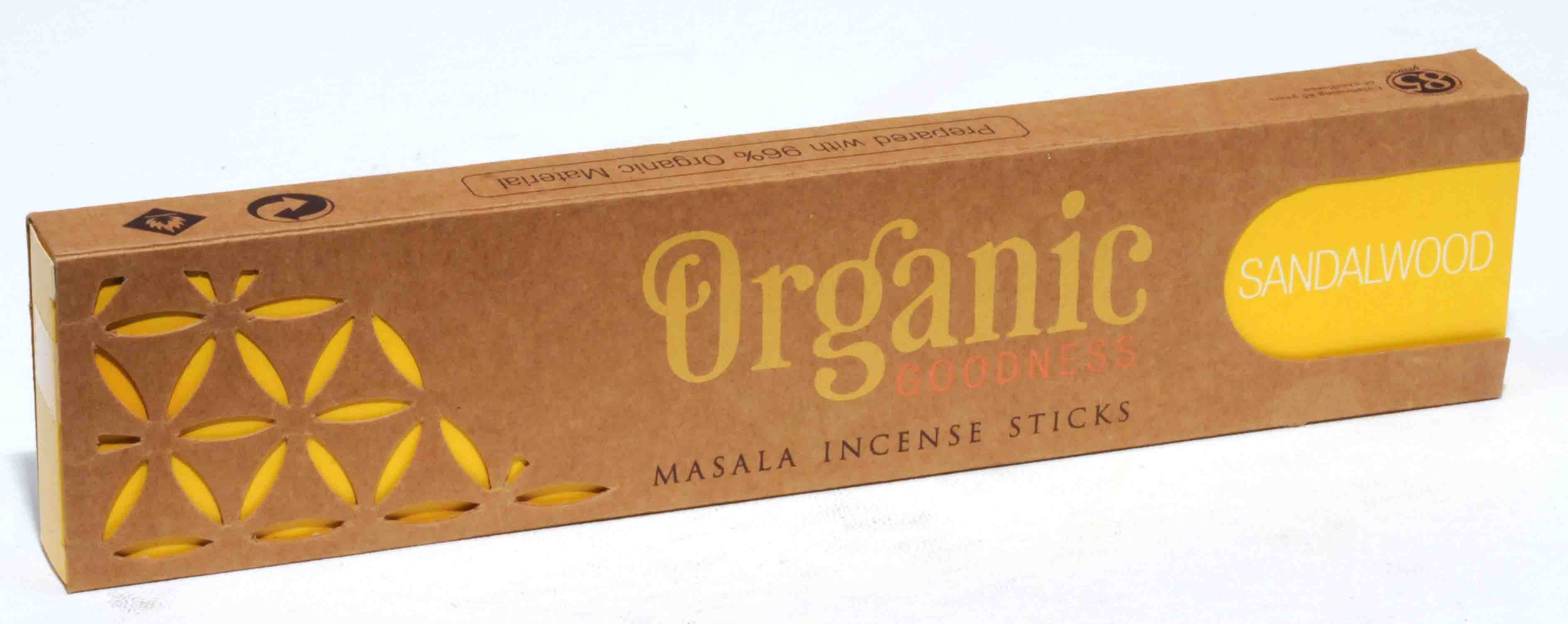 Organic Goodness Masala Incense Variety Pack of 12
