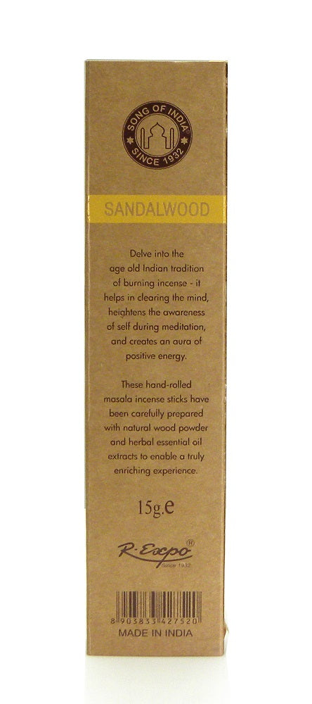 Organic Goodness Masala Incense Gift Set – Patchouli, Champa & Sandalwood | Pack of 3 Incense Boxes