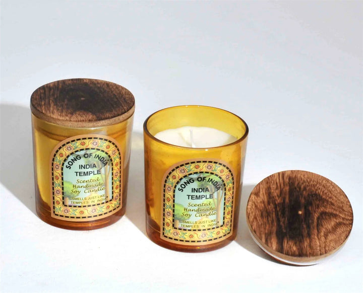 India Temple Candle