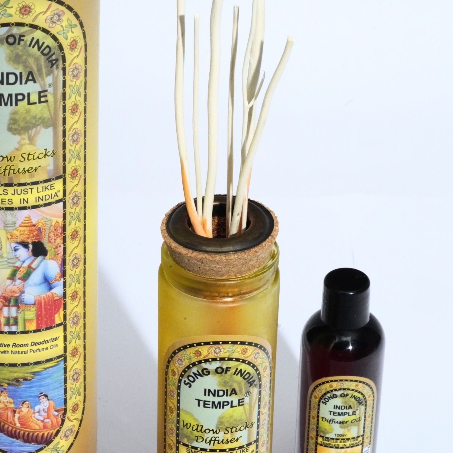 India Temple Willow Reed Diffuser with Oil