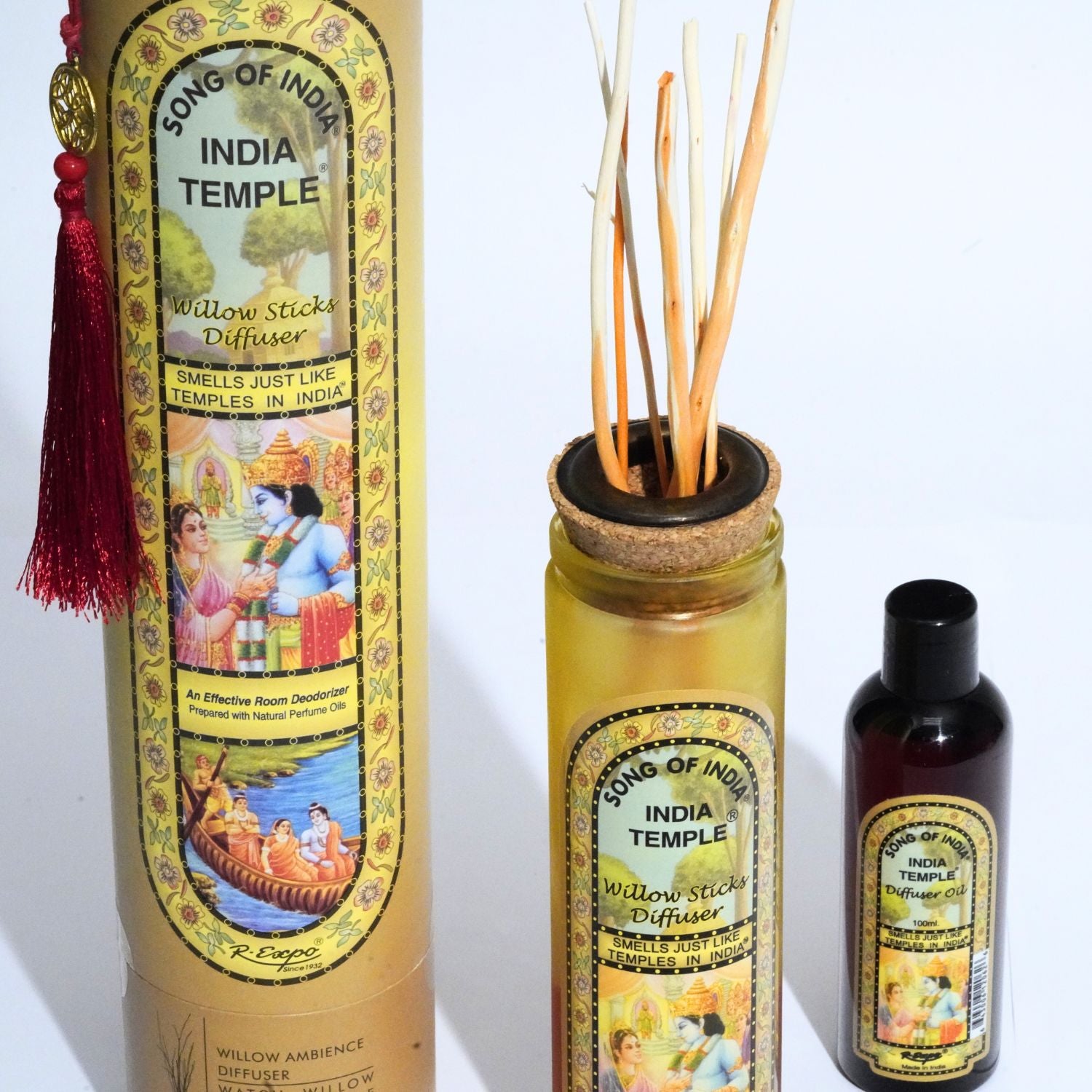 India Temple® Willow Reed Diffuser