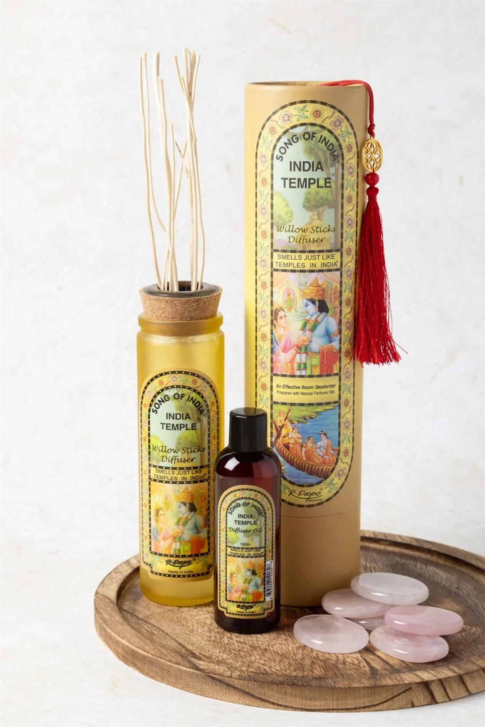 India Temple Willow Reed Diffuser with Oil