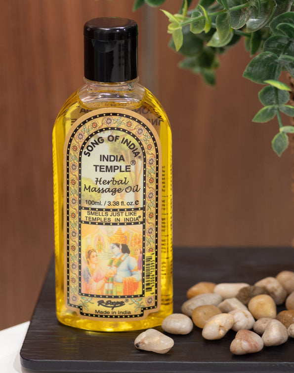 India Temple Herbal Massage Oil
