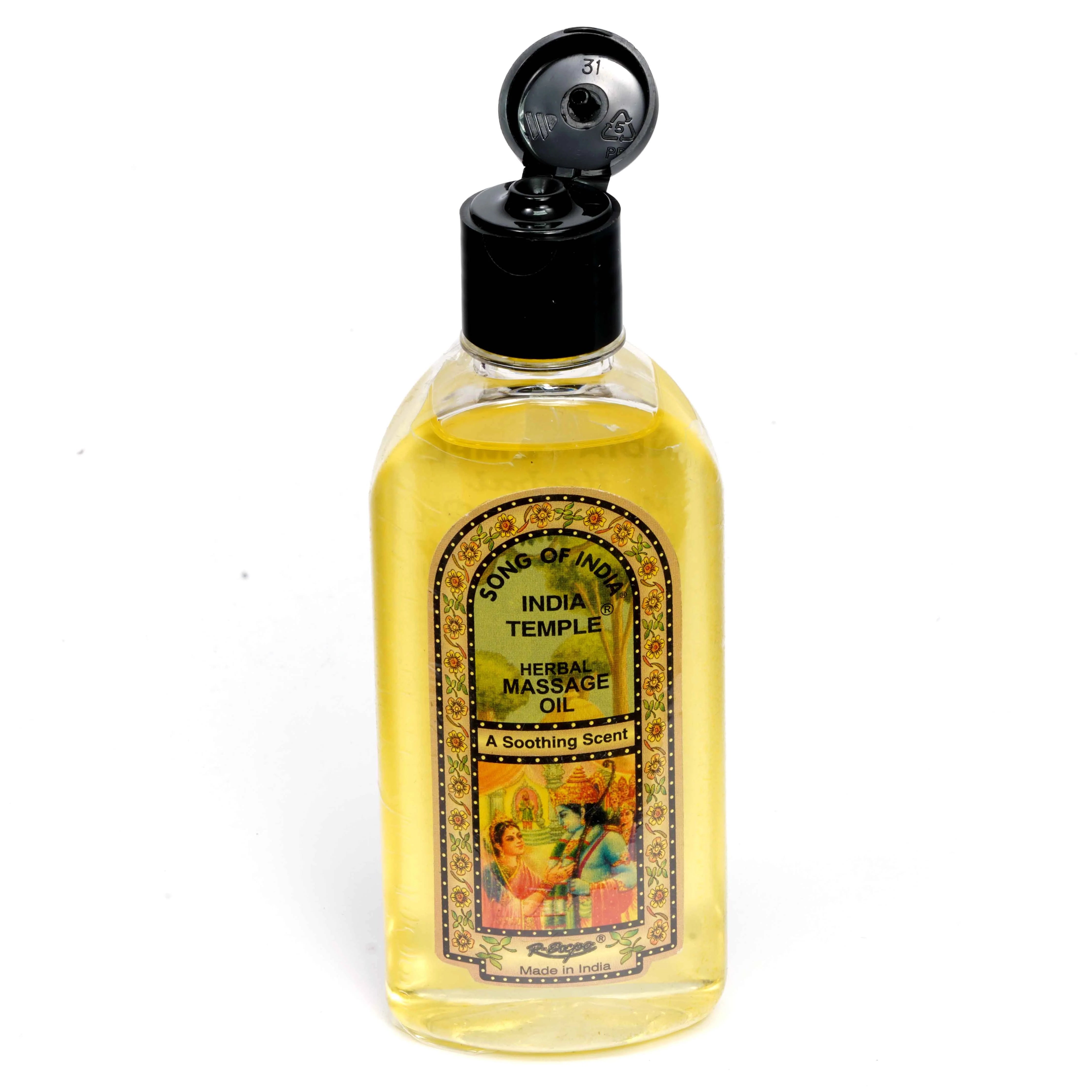 India Temple Herbal Massage Oil
