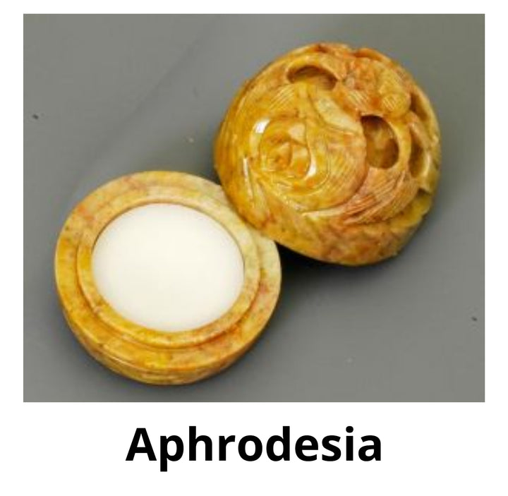 Aphrodesia Solid Perfume in Hand Carved Stone Jar