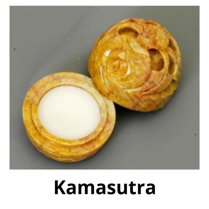 Kamasutra Solid Perfume in Hand Carved Stone Jar
