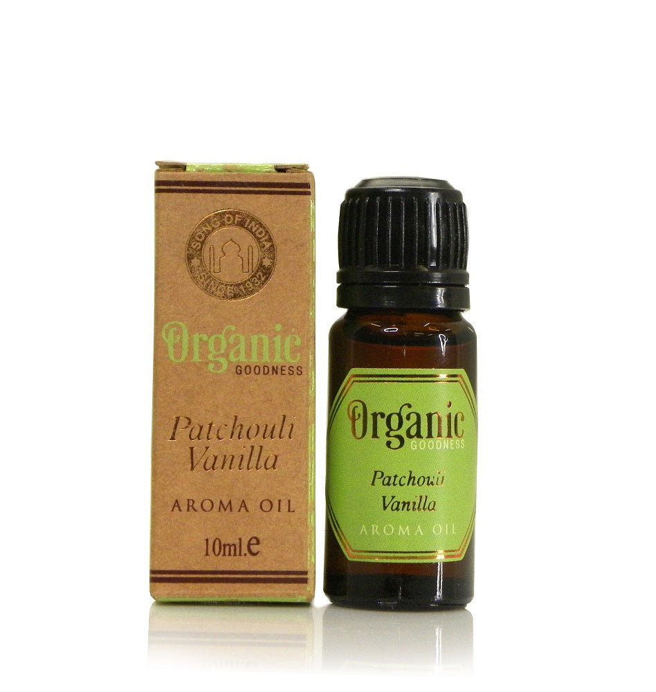 Organic Goodness Patchouli Vanilla Aroma Oil – 10 mL