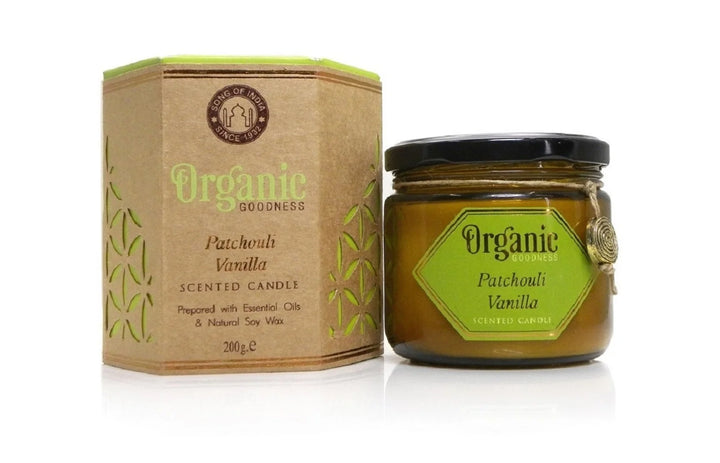Organic Goodness Candle Patchouli Vanilla