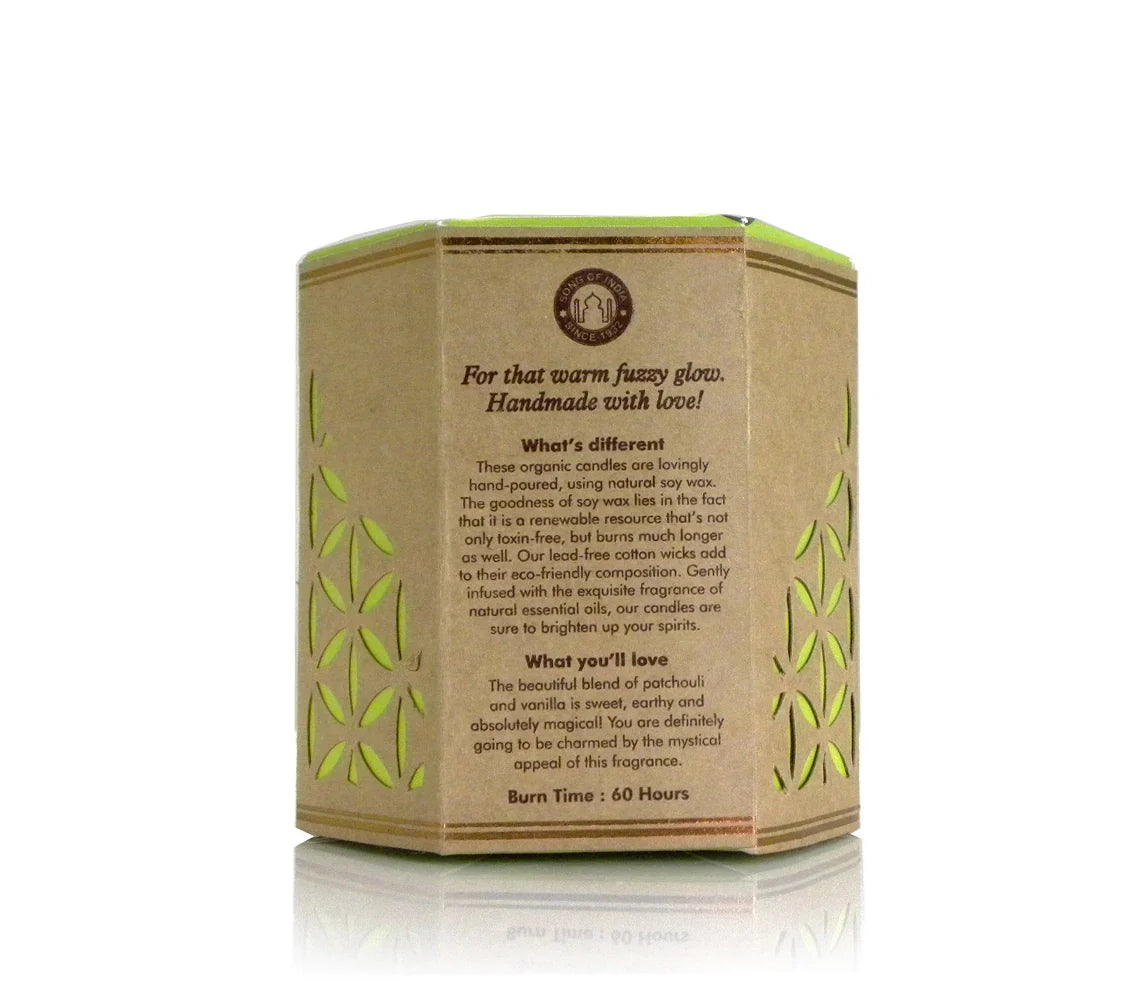 Organic Goodness Candle Patchouli Vanilla