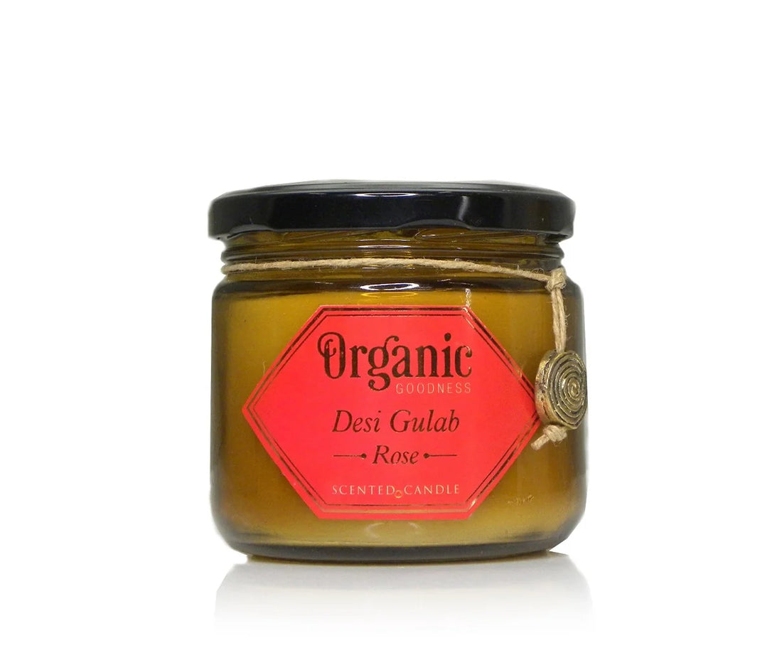 Organic Goodness Candle Rose