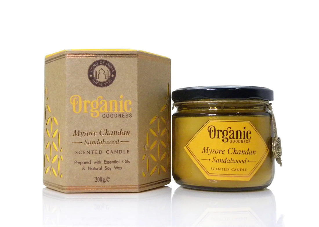 Organic Goodness Candle Sandalwood