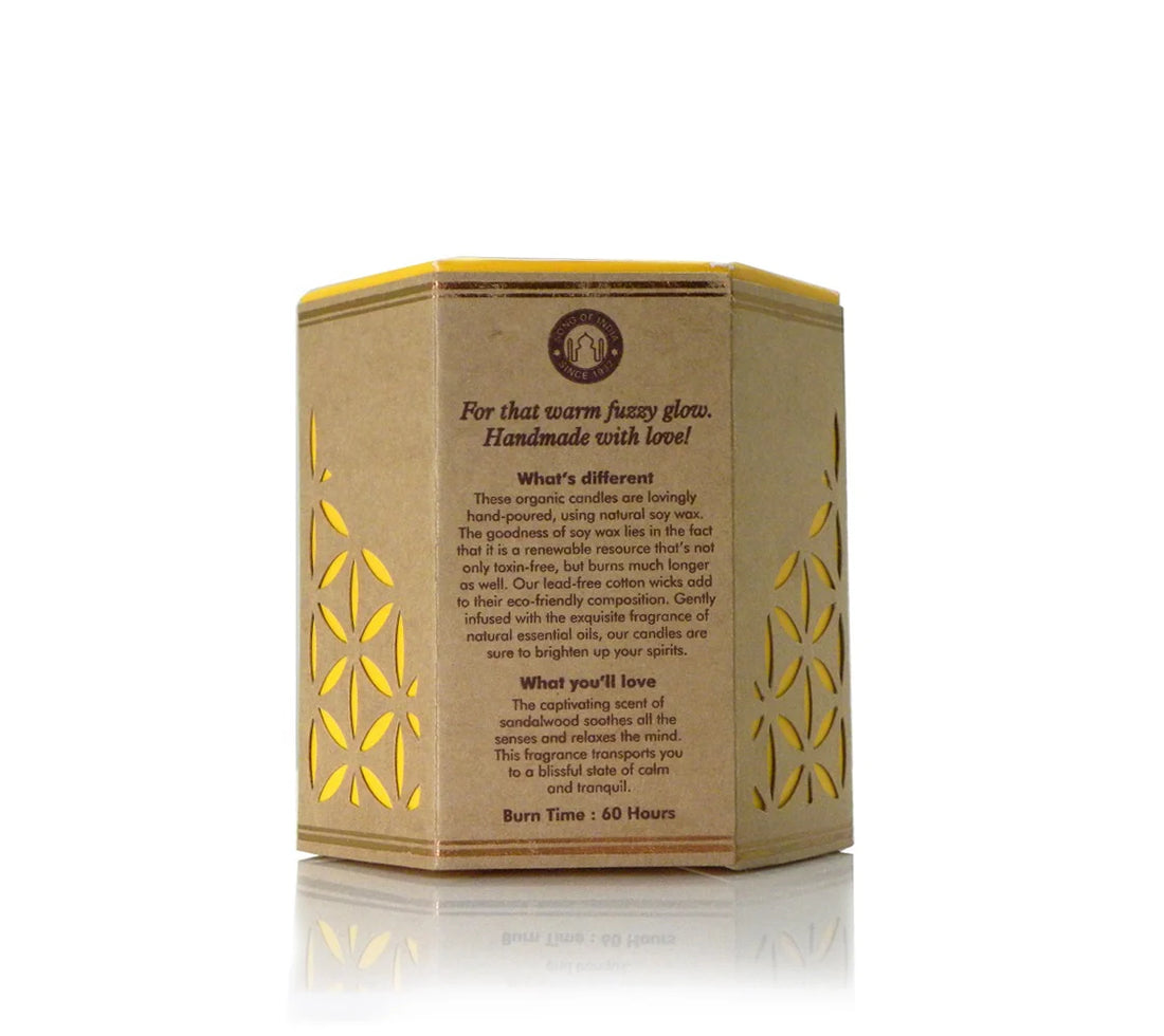 Organic Goodness Candle Sandalwood