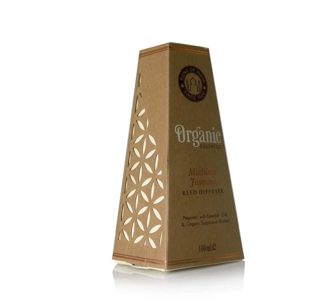 Organic Goodness Reed Diffuser - Madurai Jasmine