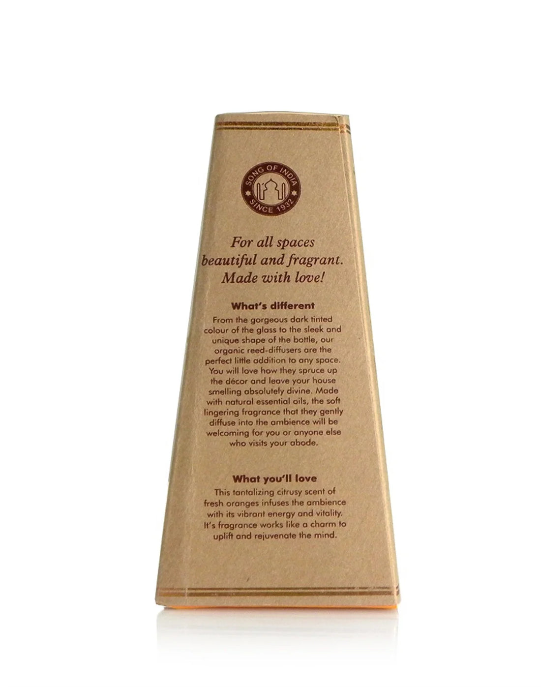 Organic Goodness Reed Diffuser - Orange