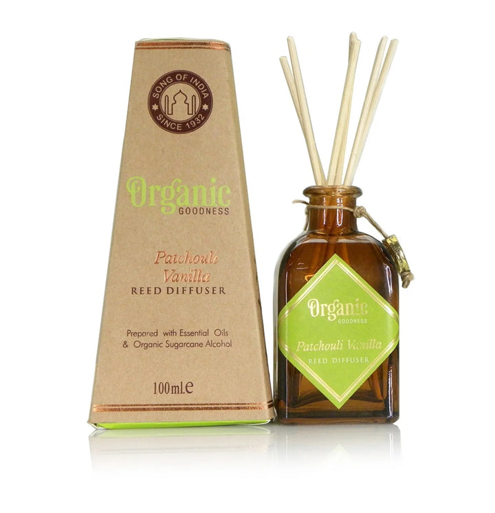 Organic Goodness Reed Diffuser - Patchouli Vanilla